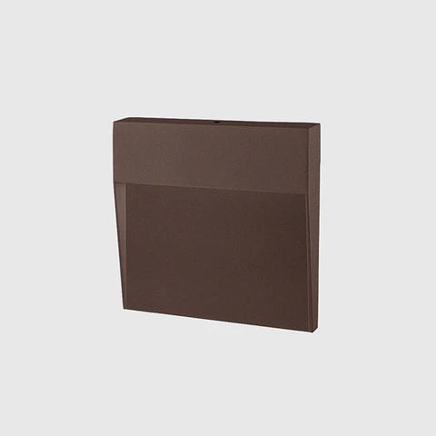 APLIQUE LED PAREDE QUADRADO CORTEN 3W 3CCT