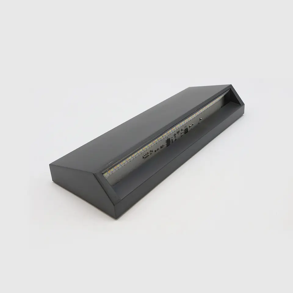 LED APLIQUE MURO DARK GREY 4W 3CCT P1201 4