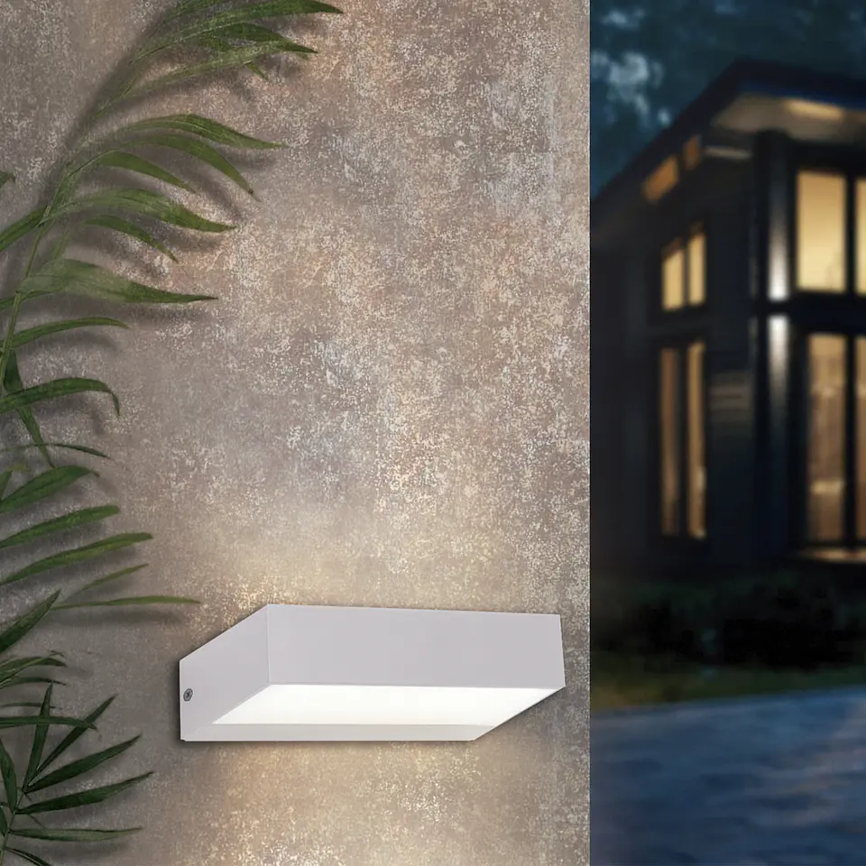 LED APLIQUE MURO BRANCO 9W 3CCT PW1701 2