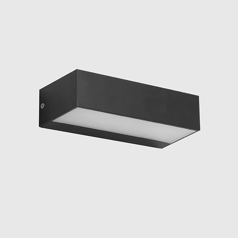 LED APLIQUE MURO DARK GREY 9W 3CCT PW1701