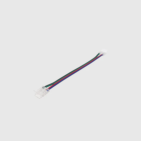 CONECTOR DUPLO PARA FITA LED COB RGB 10MM