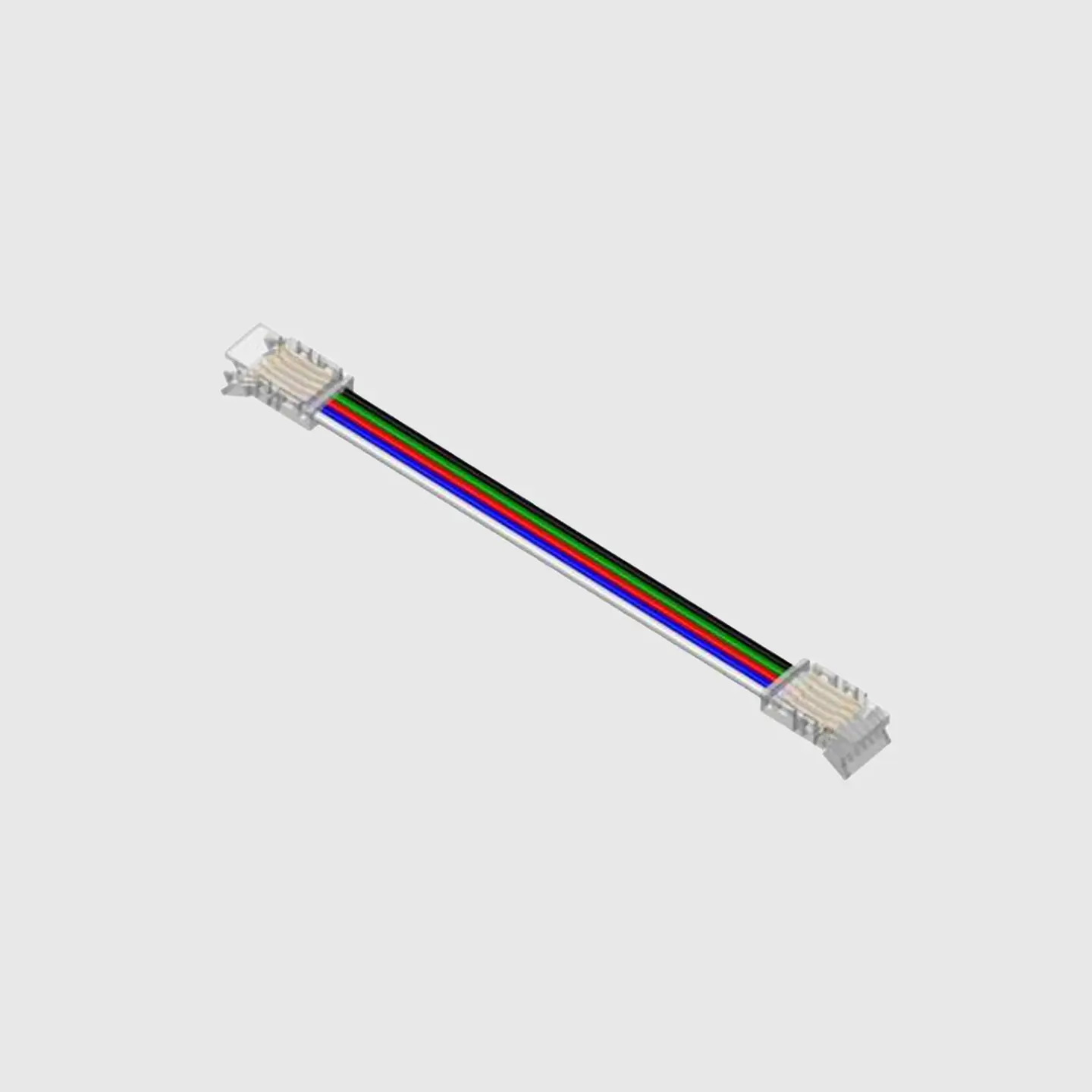 CONECTOR DUPLO PARA FITA LED COB RGB 10MM 2