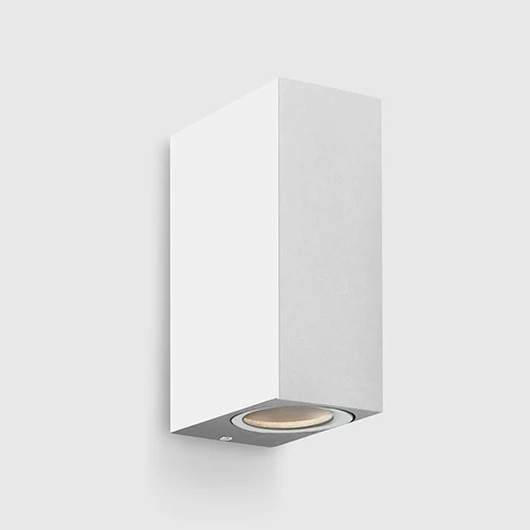 LED APLIQUE PAREDE BRANCO IP54 P/GU10 2* JKF496-2