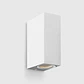 LED APLIQUE PAREDE BRANCO IP54 P/GU10 2* JKF496-2 - Thumbnail 1