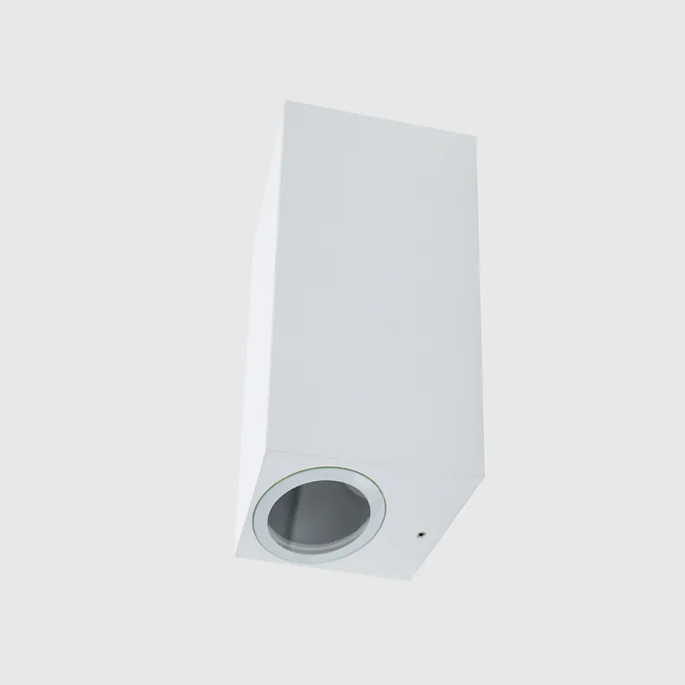LED APLIQUE PAREDE BRANCO IP54 P/GU10 2* JKF496-2 2