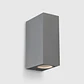 LED APLIQUE PAREDE CINZA IP54 P/GU10 2* JKF496-2 - Thumbnail 1