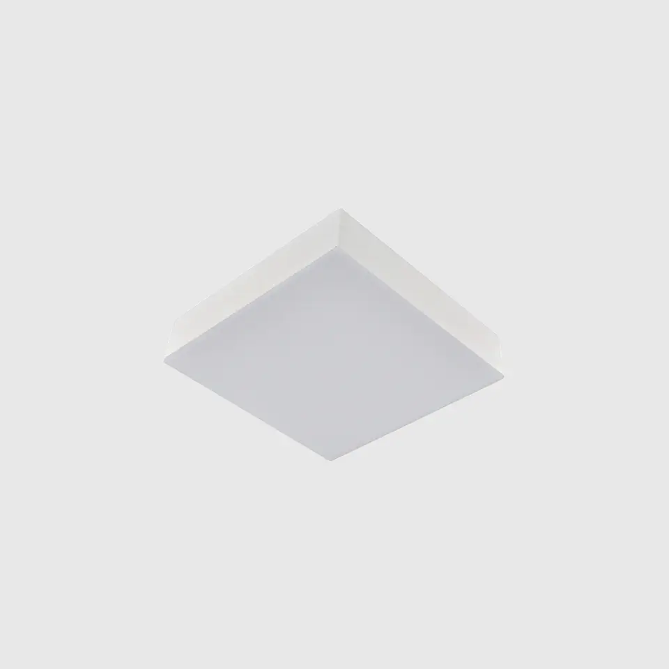 LED PAINEL SALIENTE QUADRADO S/ARO 12W 3000K 1