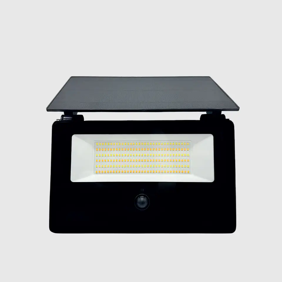 PROJETOR LED SOLAR C/SENSOR 50W 3CCT 5000LM 3