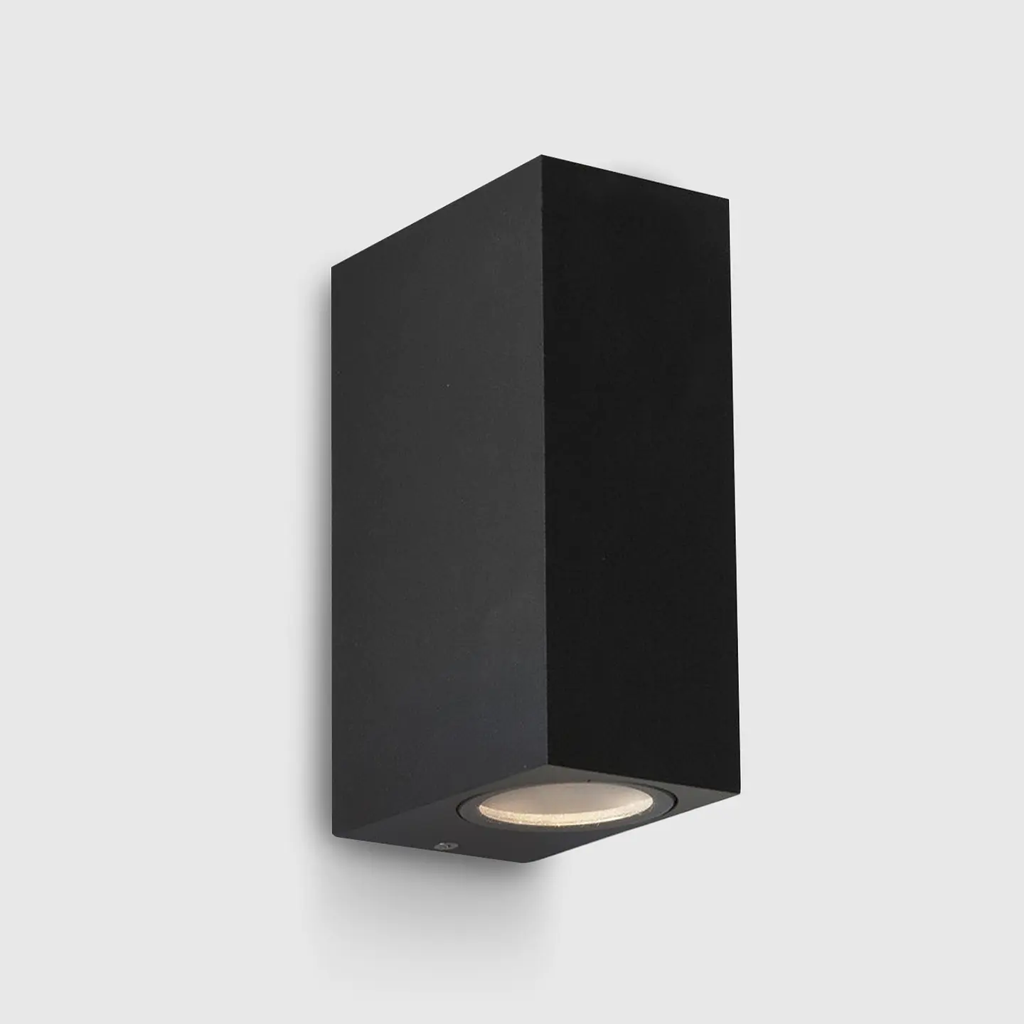 LED APLIQUE PAREDE PRETO IP54 P/GU10 2* JKF496-2 1