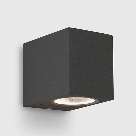 LED APLIQUE PAREDE PRETO IP54 P/GU10 1* JKF496-1