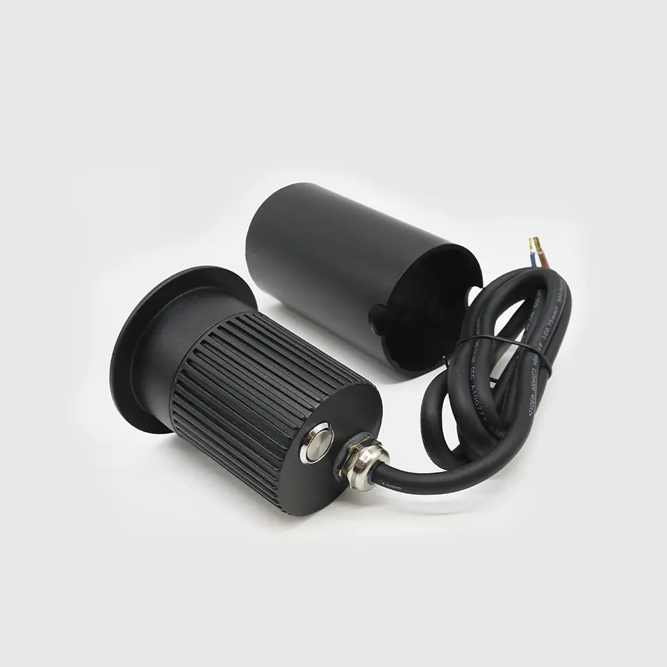 PROJETOR DE CHÃO REDONDO 10W 3CCT IP67 3