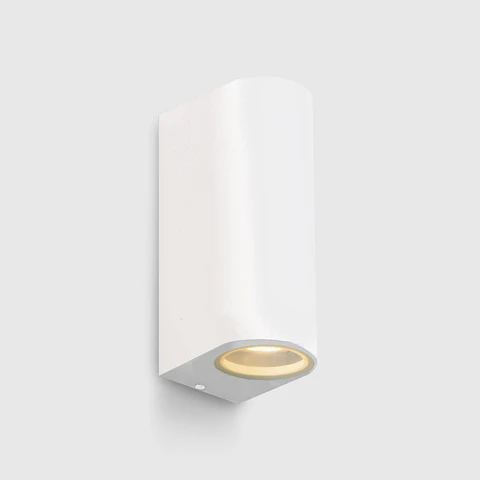 LED APLIQUE PAREDE BRANCO IP54 P/GU10 2* JKF495-2