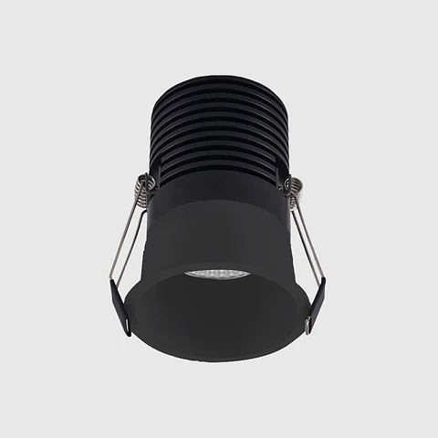 DOWNLIGHT LED COB PRETO 12W 3CCT