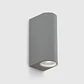 LED APLIQUE PAREDE CINZA IP54 P/GU10 2* JKF495-2 - Thumbnail 1