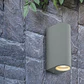 LED APLIQUE PAREDE CINZA IP54 P/GU10 2* JKF495-2 - Thumbnail 3