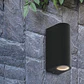 LED APLIQUE PAREDE PRETO IP54 P/GU10 2* JKF495-2 - Thumbnail 2