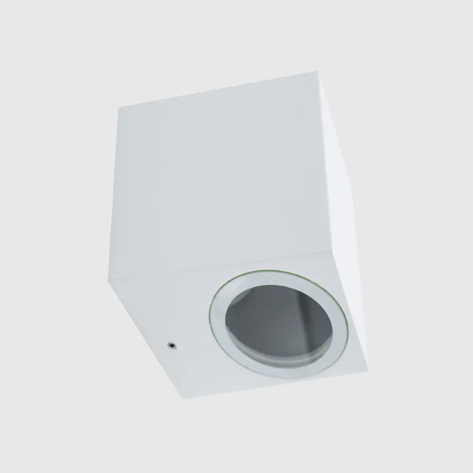 LED APLIQUE PAREDE BRANCO IP54 P/GU10 1* JKF496-1 2