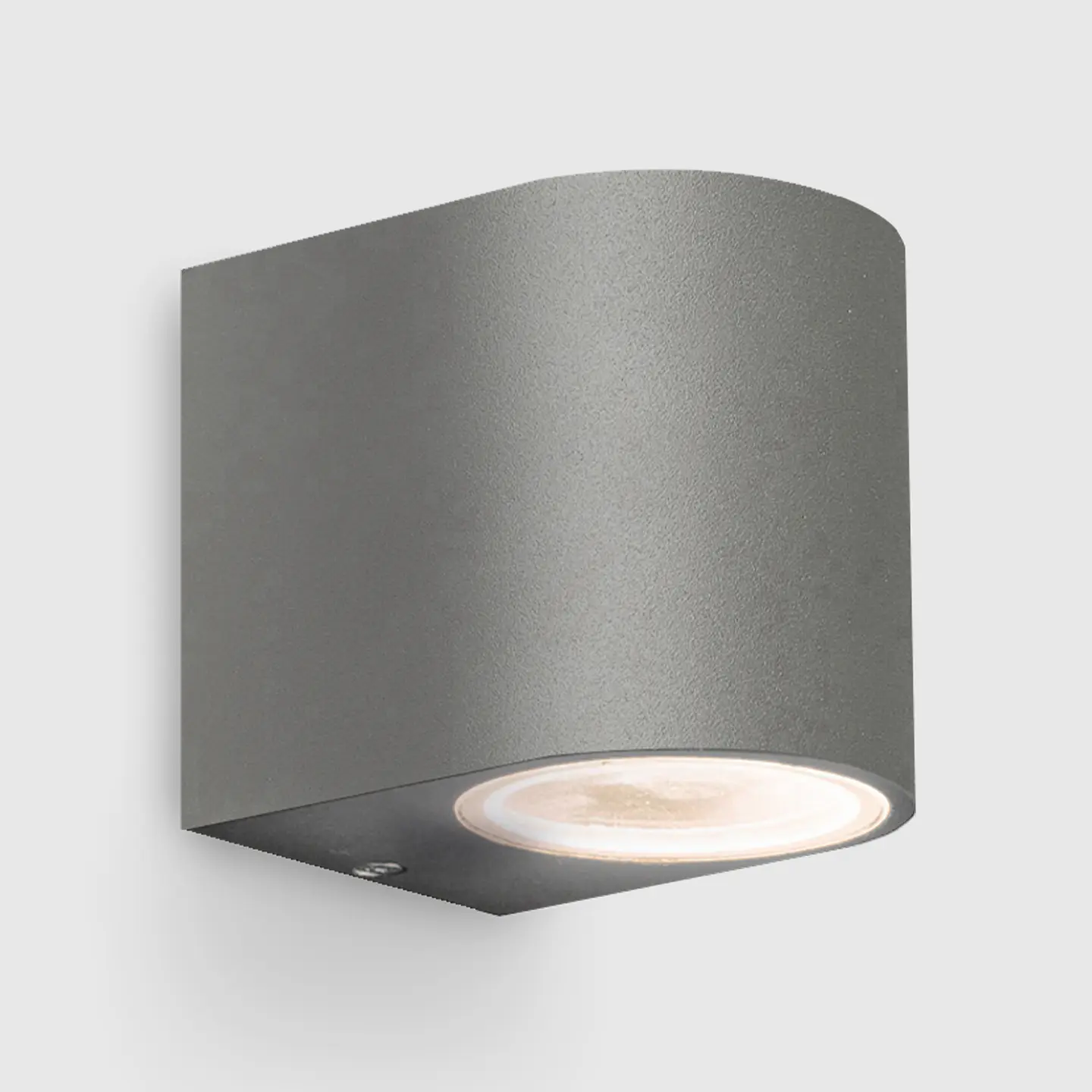 LED APLIQUE PAREDE CINZA IP54 P/GU10 1* JKF495-1 1