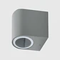 LED APLIQUE PAREDE CINZA IP54 P/GU10 1* JKF495-1 - Thumbnail 2