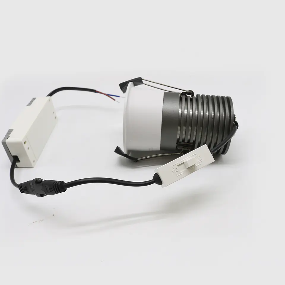 DOWNLIGHT LED COB BRANCO 12W 3CCT 5