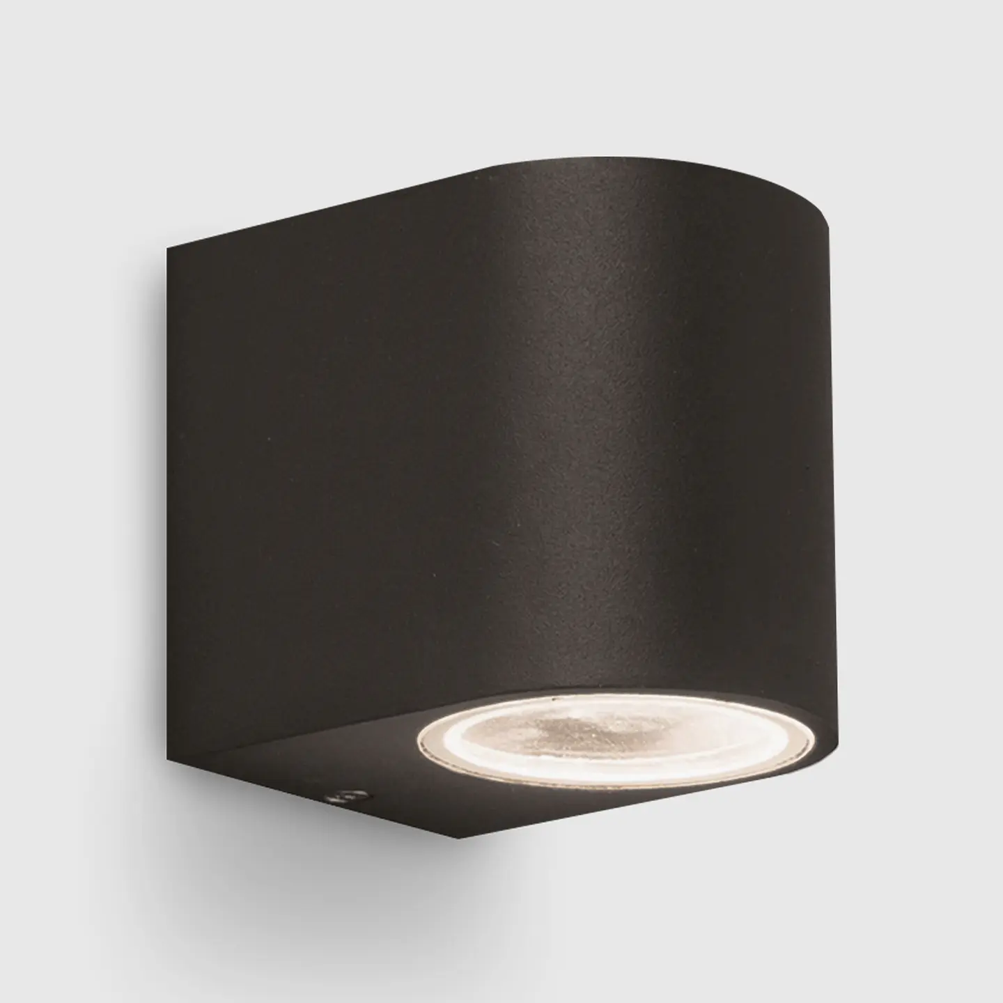 LED APLIQUE PAREDE PRETO IP54 P/GU10 1* JKF495-1 1