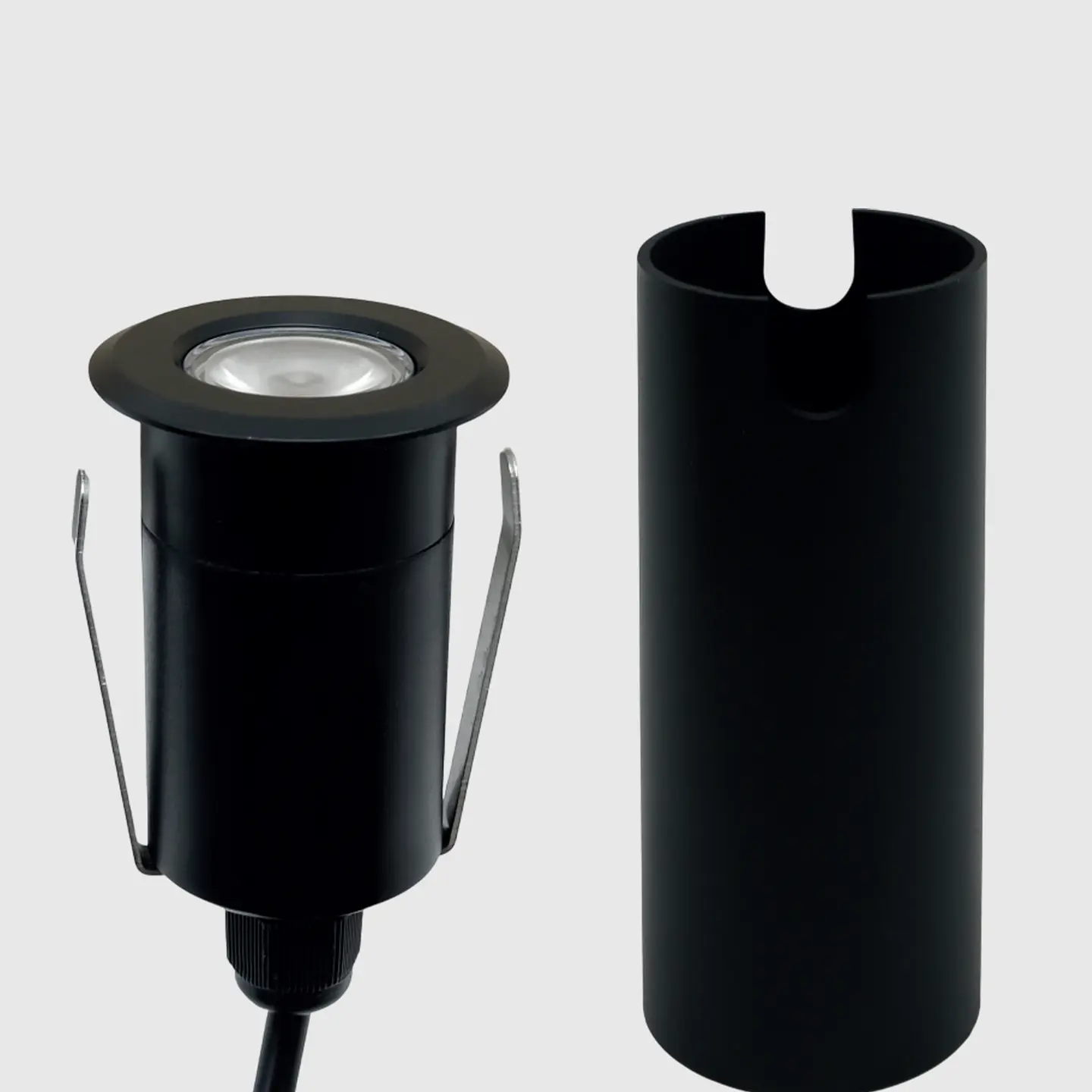 PROJETOR DE CHÃO REDONDO 2W 2700K  IP67 1