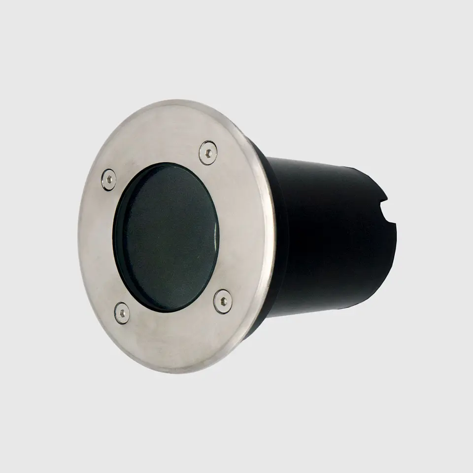 PROJETOR DE CHÃO IP65 REDONDO P/ LAMPADA GU10 2