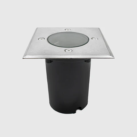 PROJETOR DE CHÃO IP65 QUADRADO P/ LAMPADA GU10