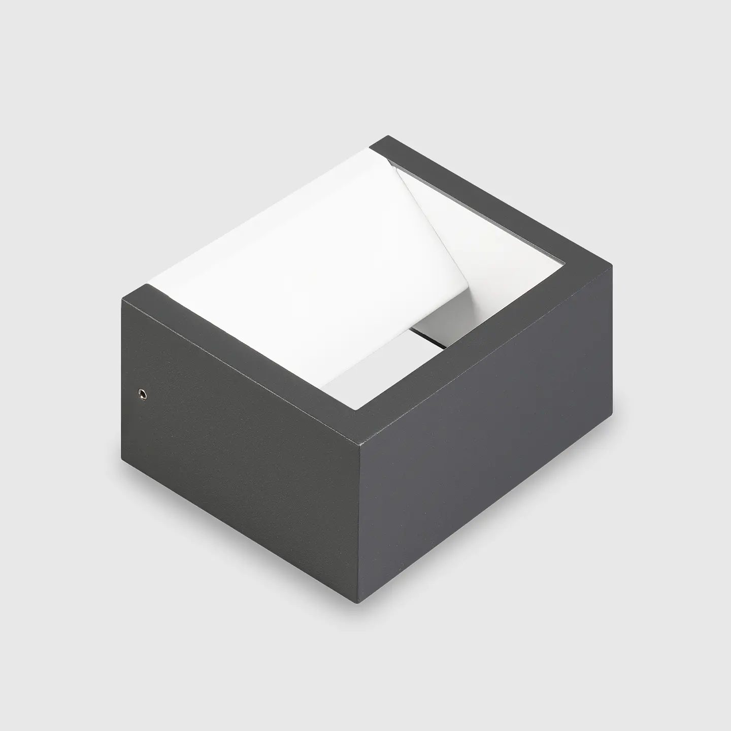 APLIQUE LED DE PAREDE ANTRACITE 9W 3CCT LUZ INDIRETA 1