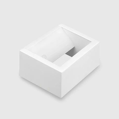 APLIQUE LED DE PAREDE BRANCO 9W 3CCT LUZ INDIRETA