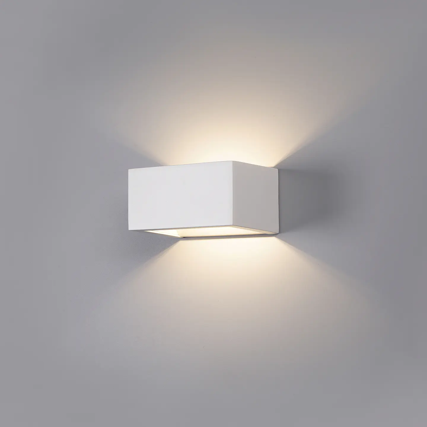 APLIQUE LED DE PAREDE BRANCO 9W 3CCT LUZ INDIRETA 4