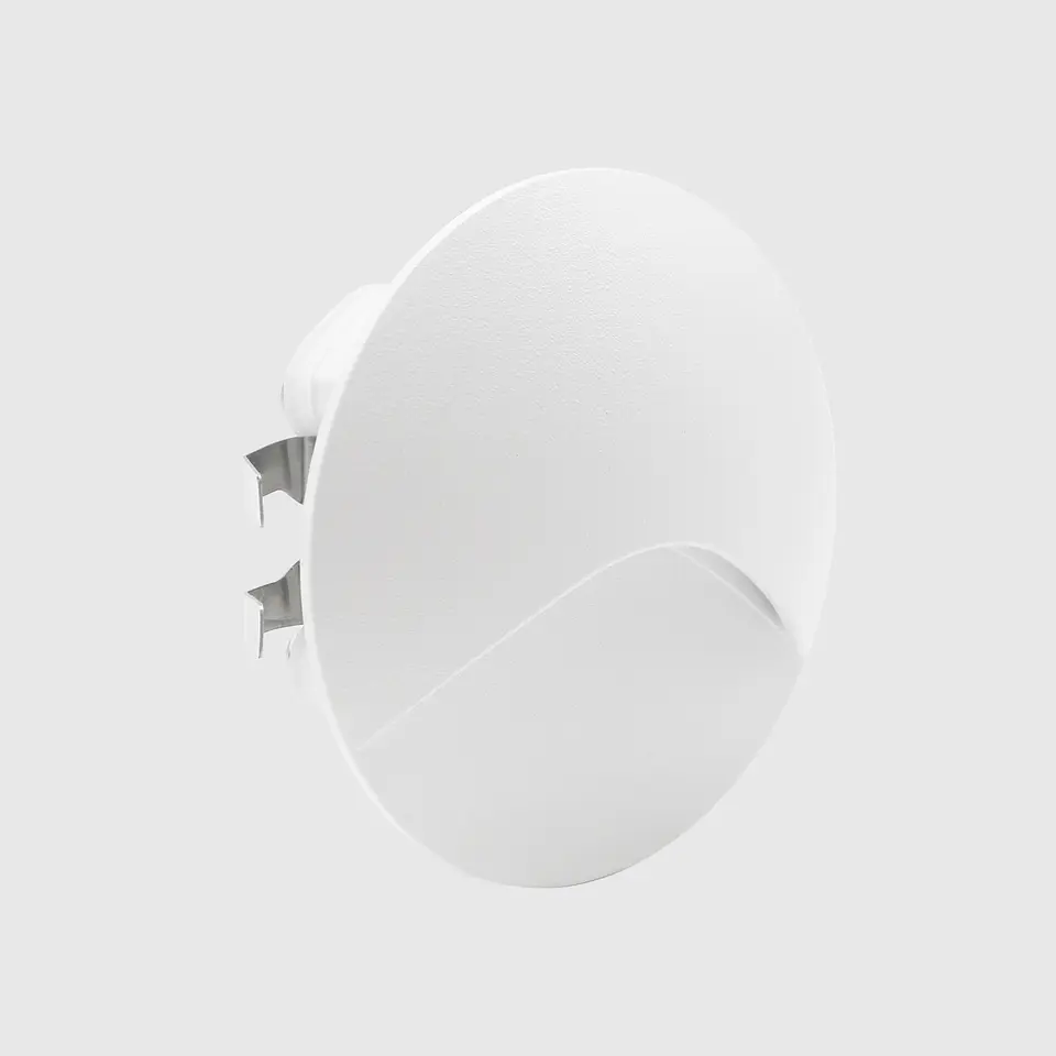 BALIZADOR LED DE PAREDE REDONDO BRANCO 3W 3000K 2
