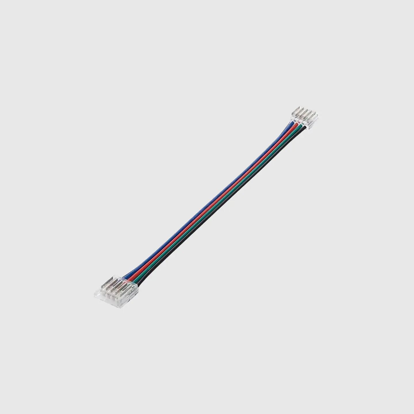 Conector 5 Pinos 12mm de PCB para PCB com cabo RGBW IP20 2