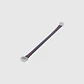 Conector 5 Pinos 12mm de PCB para PCB com cabo RGBW IP20 - Thumbnail 2