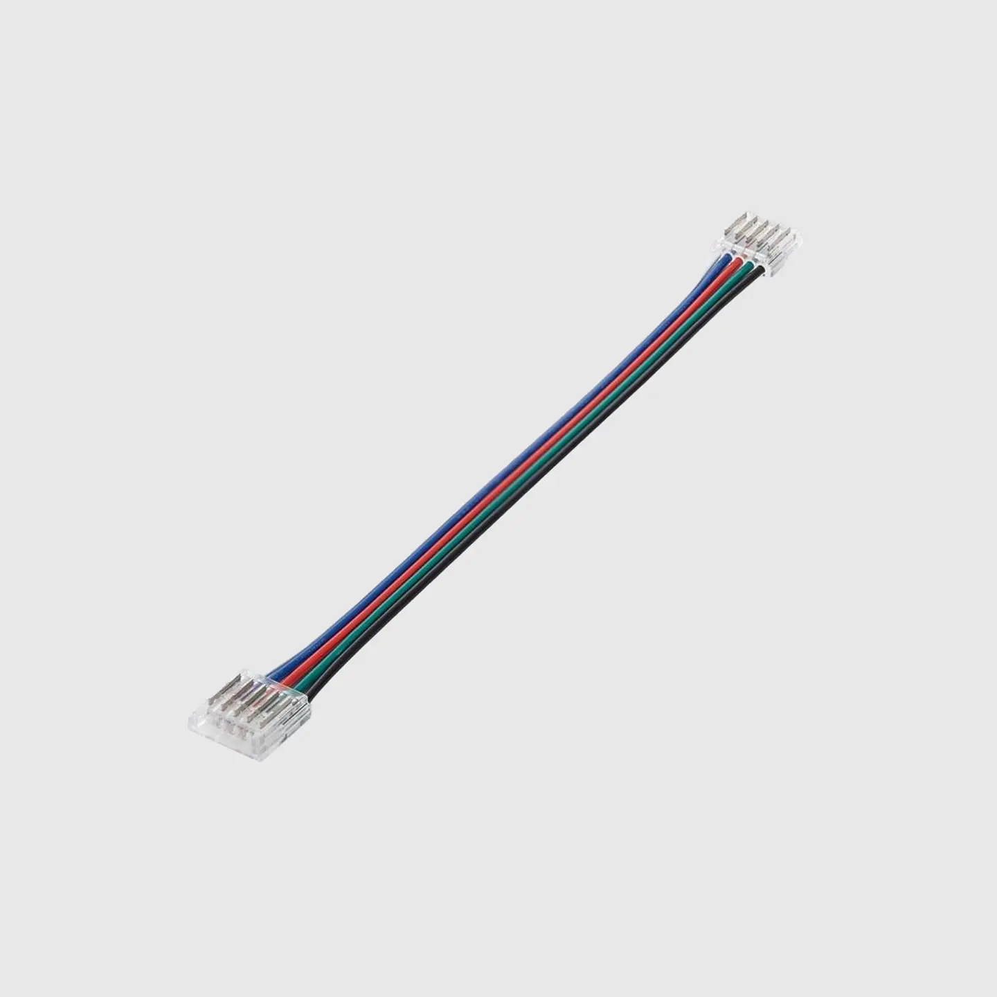 Conector 5 Pinos 12mm de PCB para PCB com cabo RGBW IP20 3