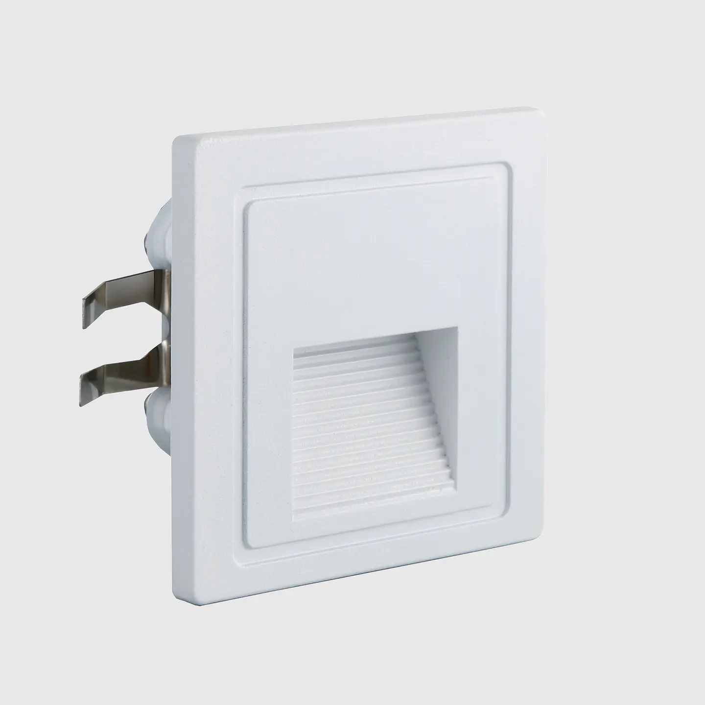 BALIZADOR LED DE PAREDE QUADRADO BRANCO 2W 3000K 2