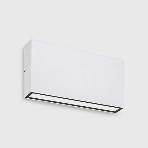 APLIQUE LED DE PAREDE BRANCO 2X5W 3CCT ILUMINAÇÃO BILATERAL
