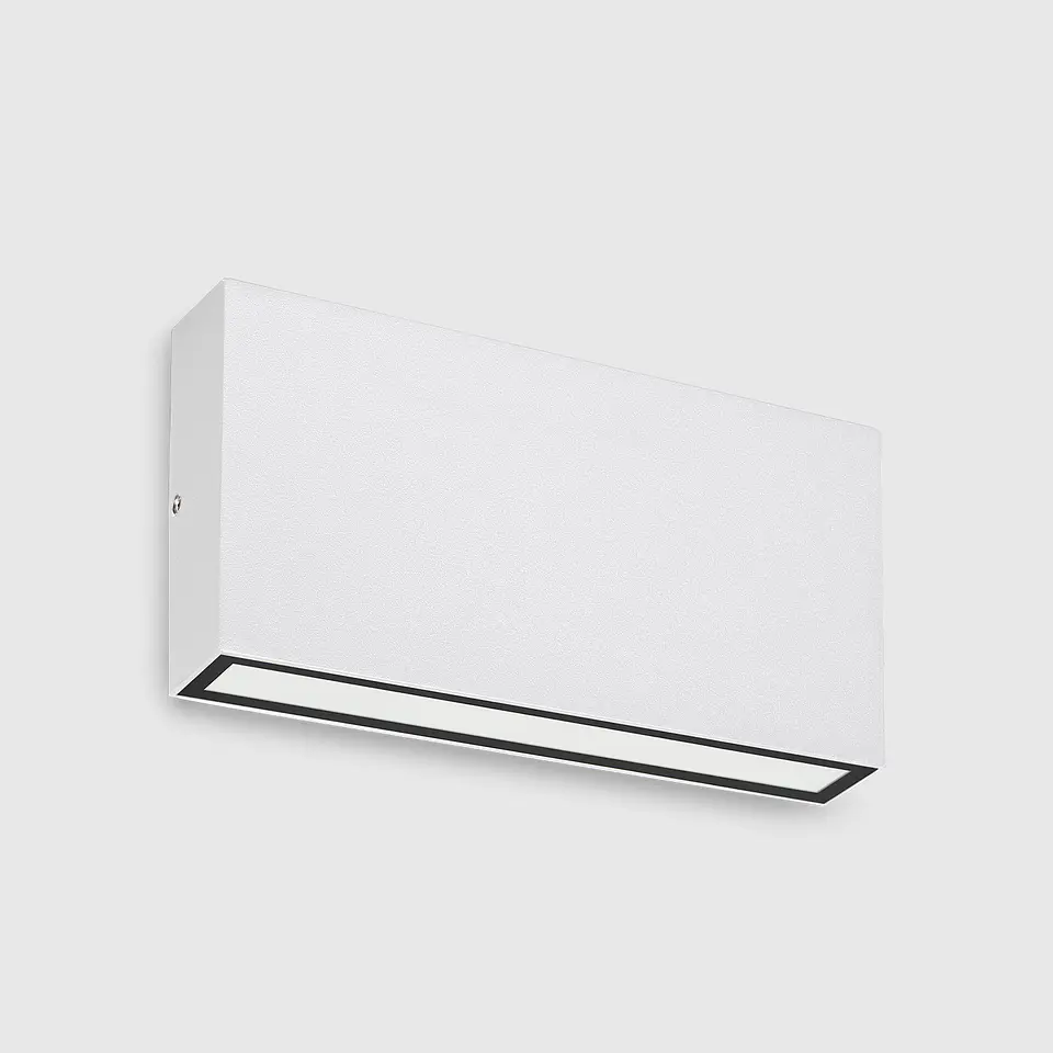 APLIQUE LED DE PAREDE BRANCO 2X5W 3CCT ILUMINAÇÃO BILATERAL 1