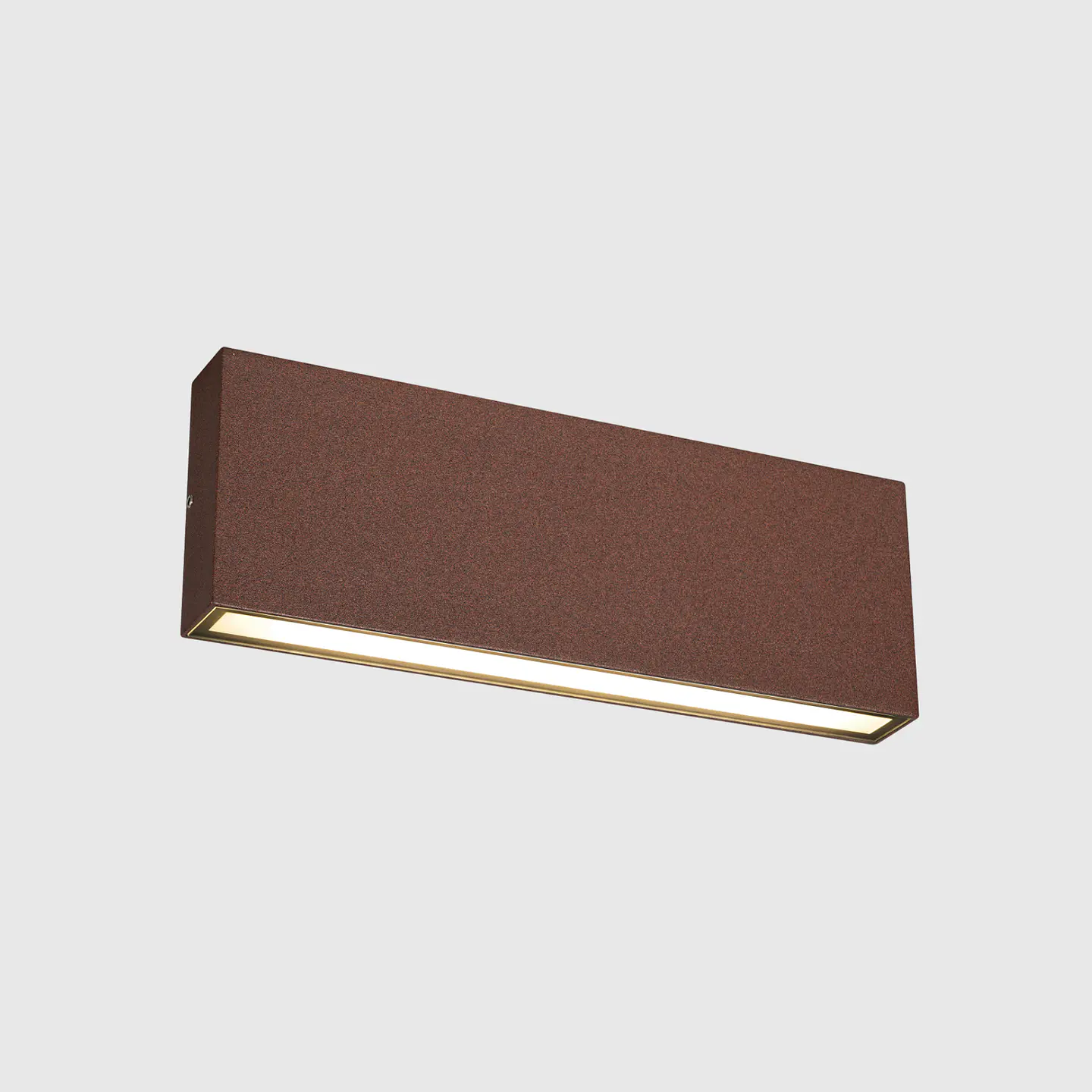 APLIQUE LED DE PAREDE CORTEN 2X12W 3CCT ILUMINAÇÃO BILATERAL 2