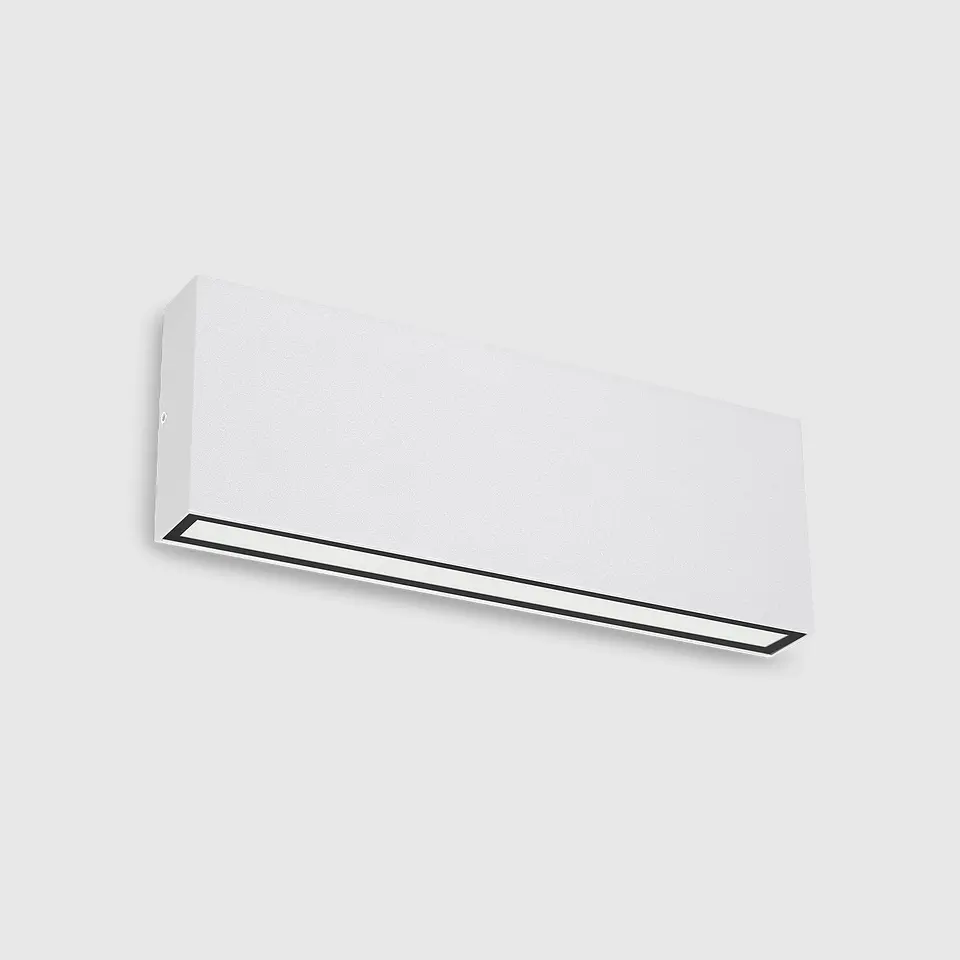 APLIQUE LED DE PAREDE BRANCO 2X12W 3CCT ILUMINAÇÃO BILATERAL 1