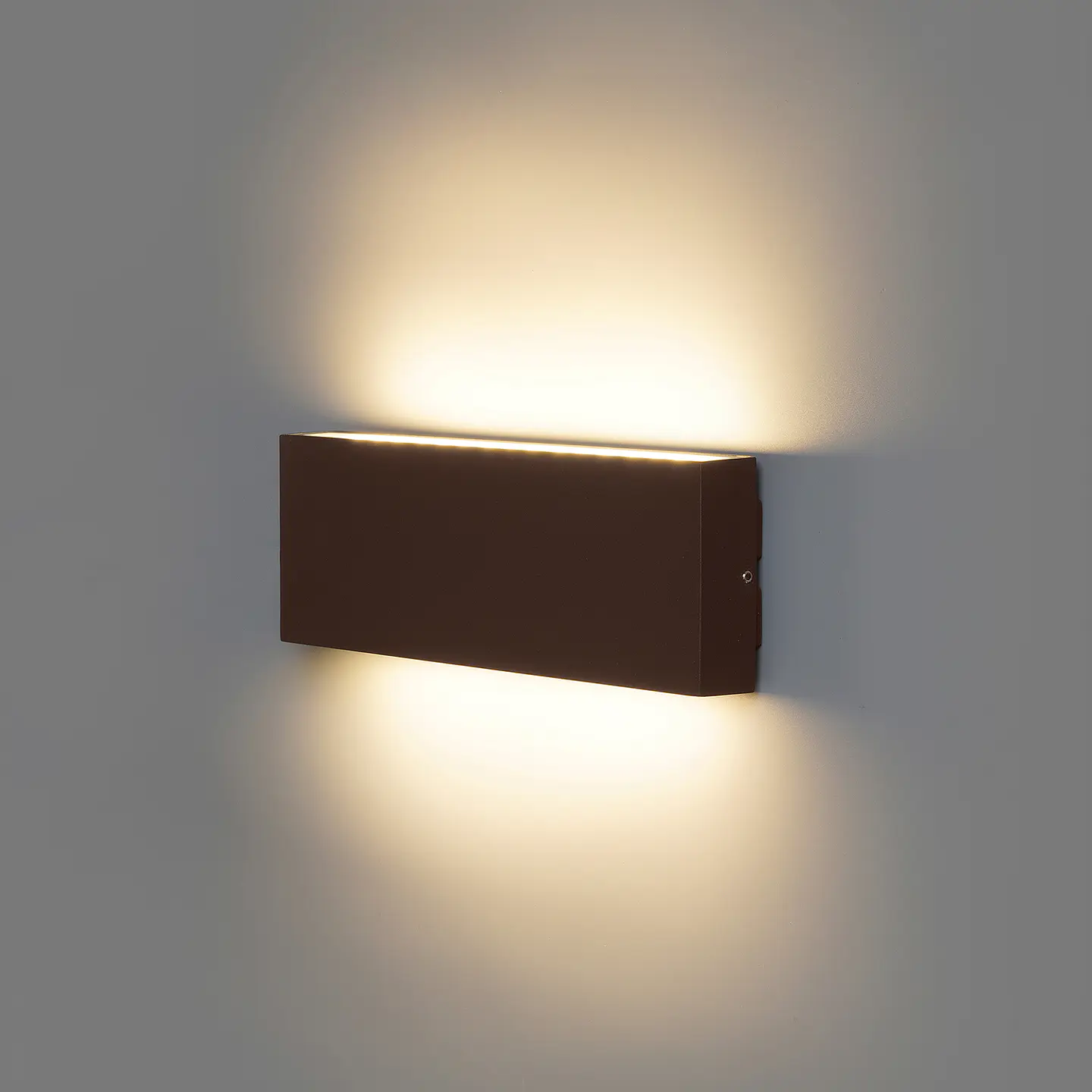 APLIQUE LED DE PAREDE CORTEN 2X12W 3CCT ILUMINAÇÃO BILATERAL 3