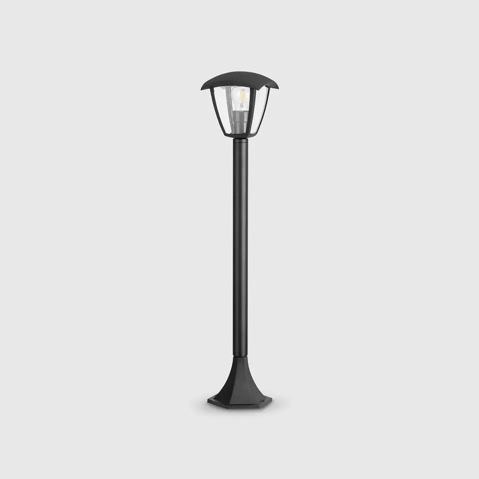 BALIZADOR DE JARDIM B-S 1XE27 860MM ANTRACITE 1