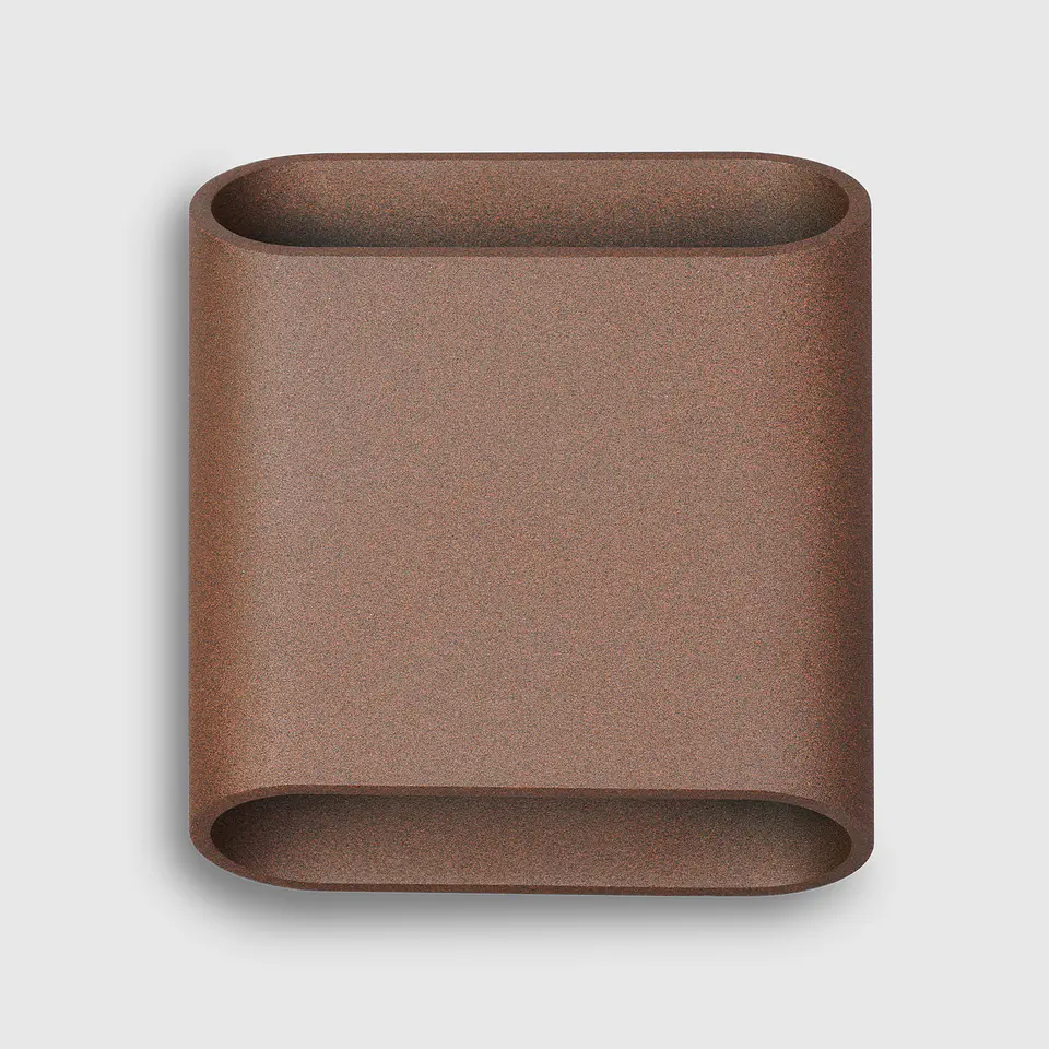APLIQUE LED PAREDE CORTEN 2X5W 3CCT 1