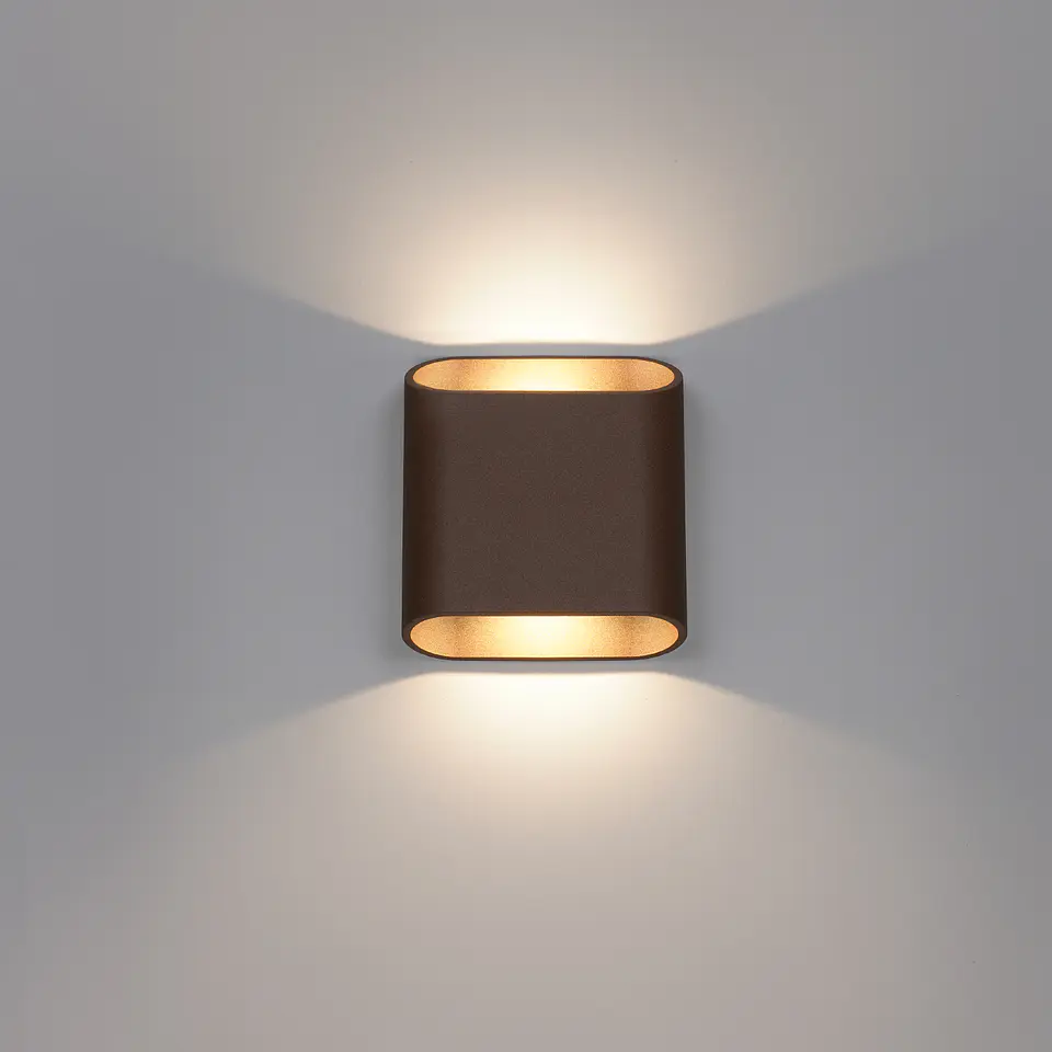 APLIQUE LED PAREDE CORTEN 2X5W 3CCT 3