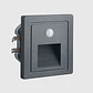 BALIZADOR LED DE PAREDE C/ SENSOR ANTRACITE 2W 3000K - Thumbnail 2