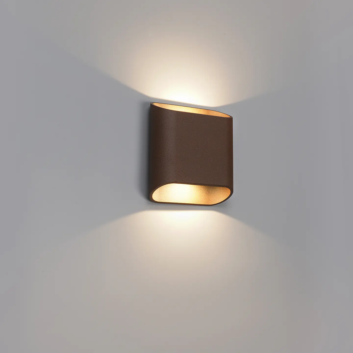 APLIQUE LED PAREDE CORTEN 2X5W 3CCT 4