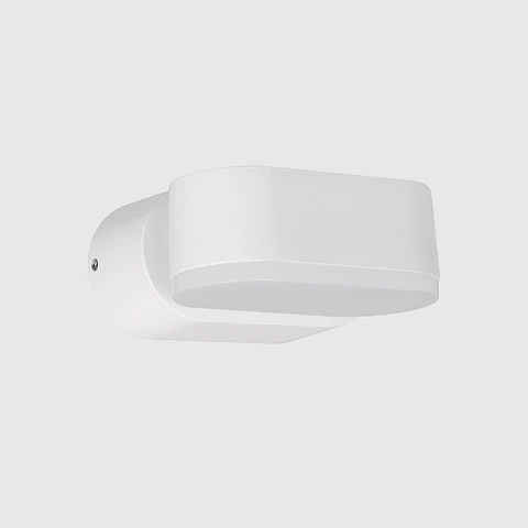 APLIQUE LED DE PAREDE BRANCO 7W 3CCT ROTAÇÃO 300 GRAUS