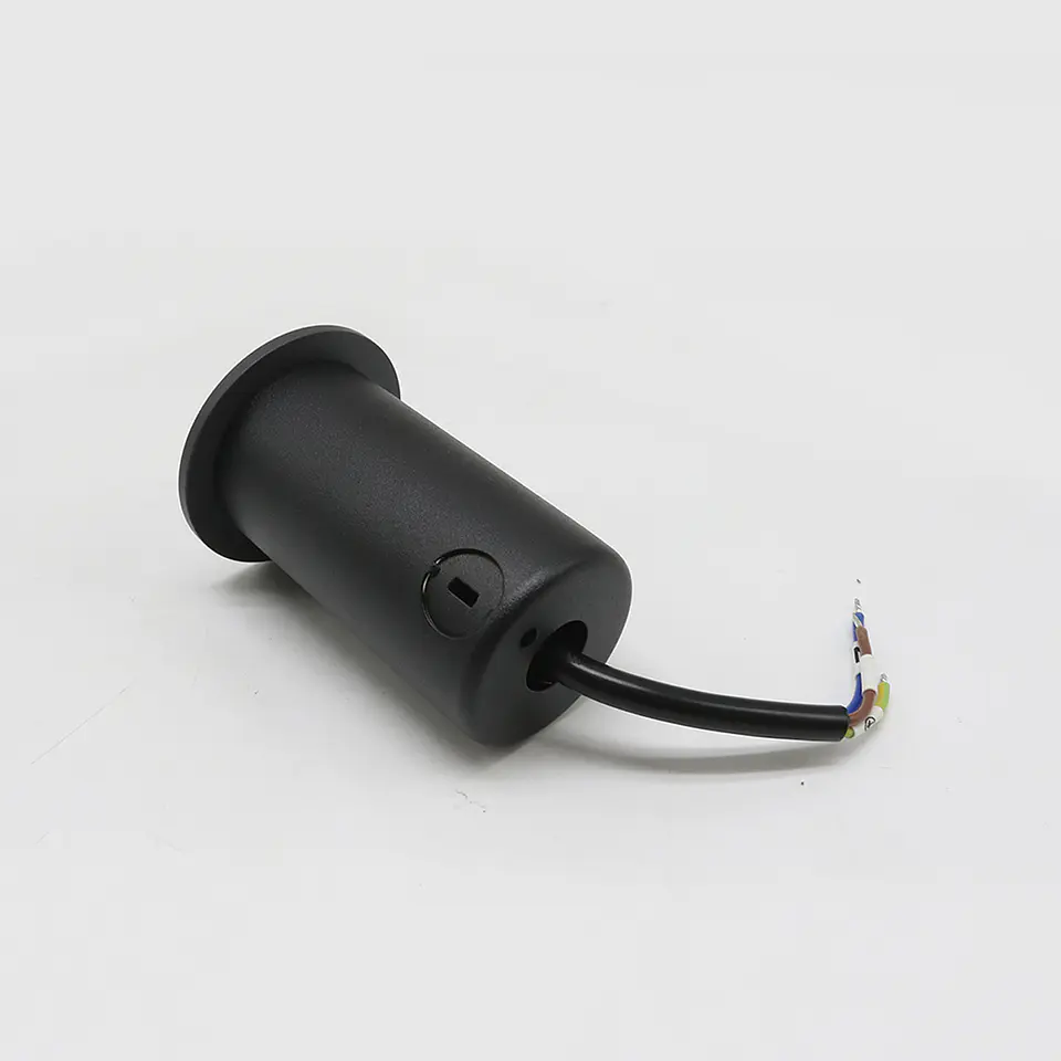 BALIZADOR LED DE PAREDE REDONDO ANTRACITE 3W 3000K 3