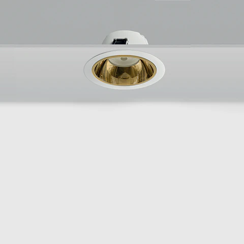 REFLETOR DOURADO PARA DOWNLIGHT "LOTUS" 20