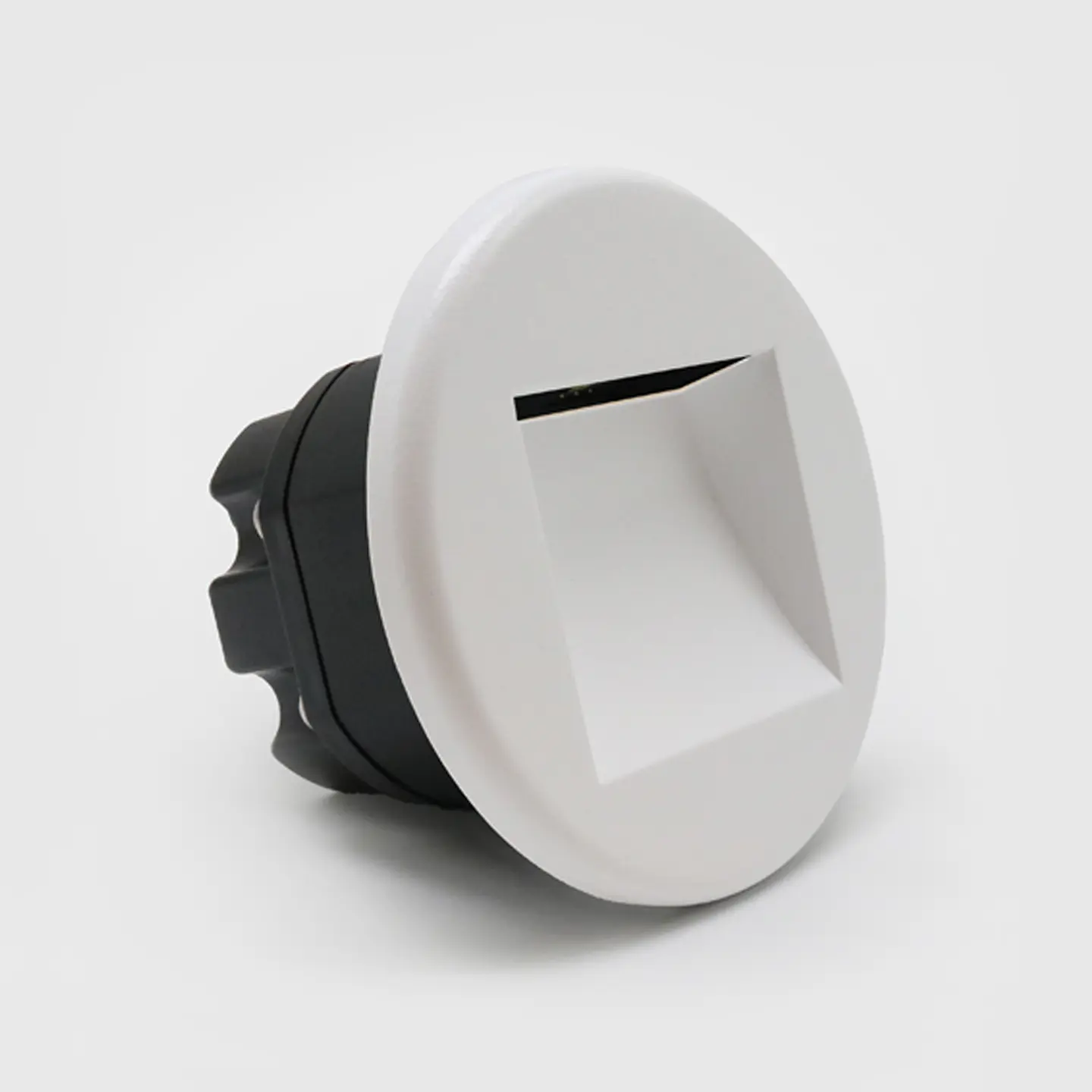ESPELHO REDONDO BRANCO PARA BALIZADOR MODULAR 39397 2